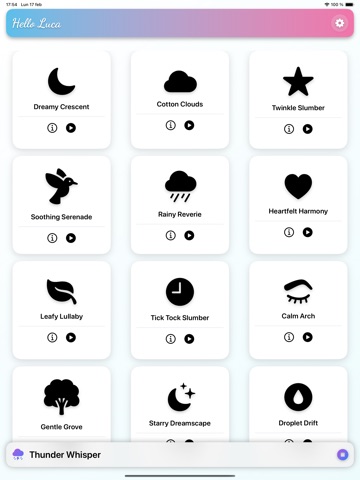 Baby Sleep Lullaby Music iPad screenshot