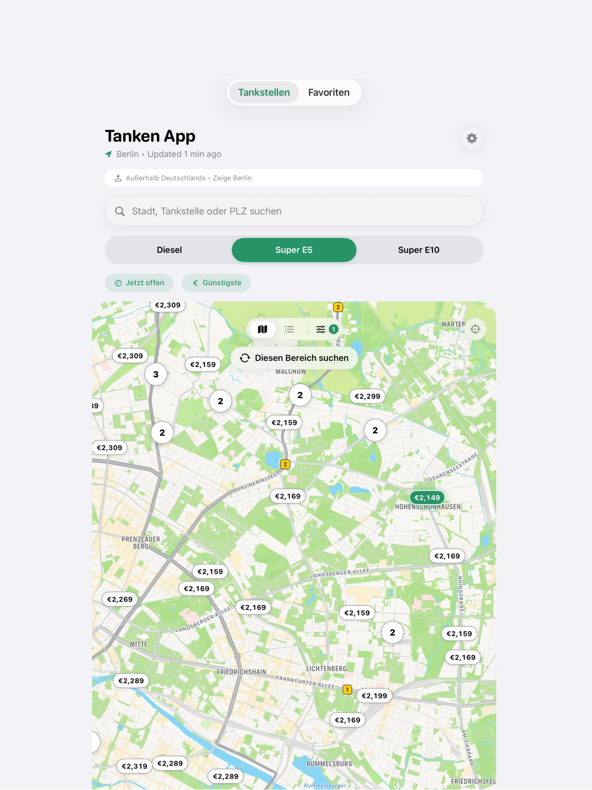 Tanken App screenshot 5