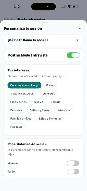 FluentIA: AI Language Tutor screenshot 4