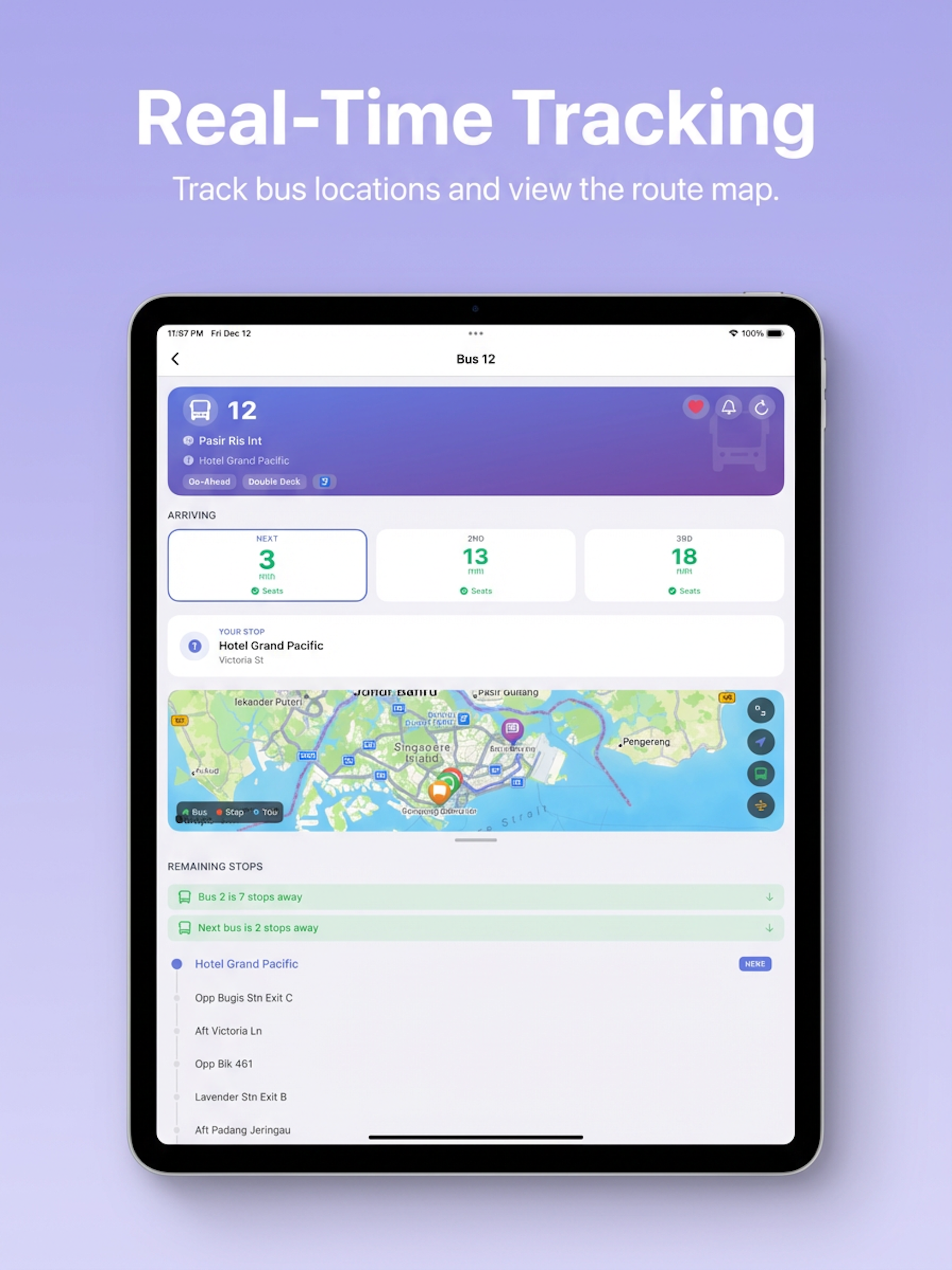 SG BusNow: Live Bus Arrival screenshot 17