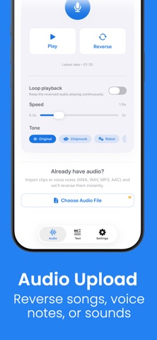Reverse Audio - Voice Reverser Screenshot 3 of 5