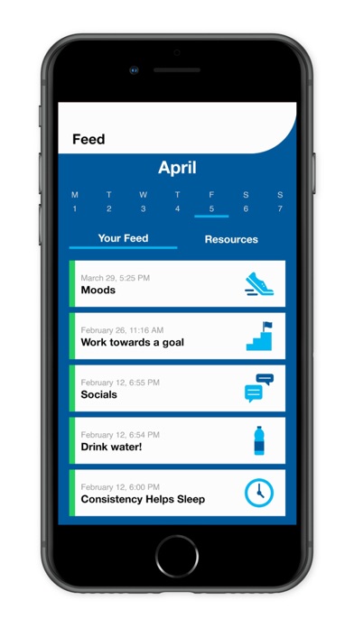 UTSW CDRC mHealth Screenshot