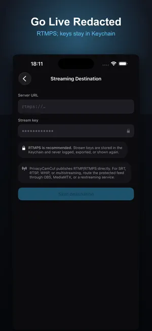 PrivacyCamCut screenshot 4