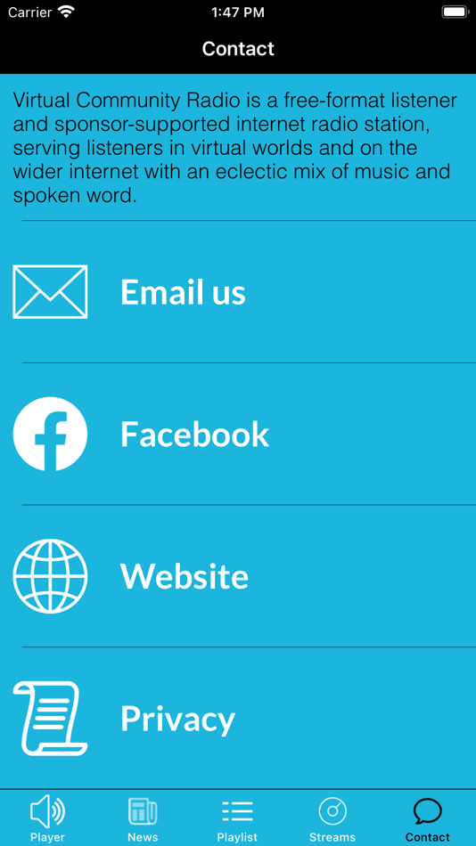 #5. Virtual Community Radio (iOS) 由: Patrick Mounteney