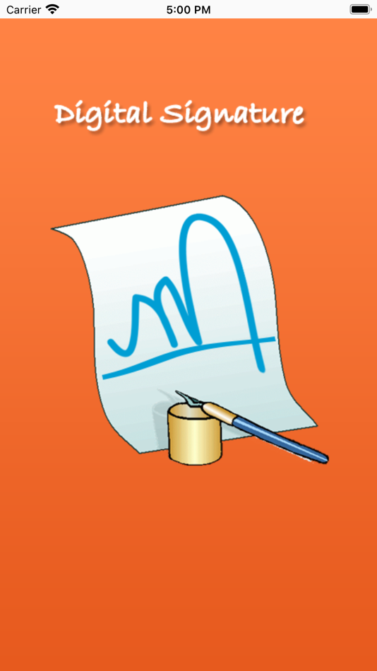 #1. Digital Signature Offline (iOS) By: Muhammad Tanweer