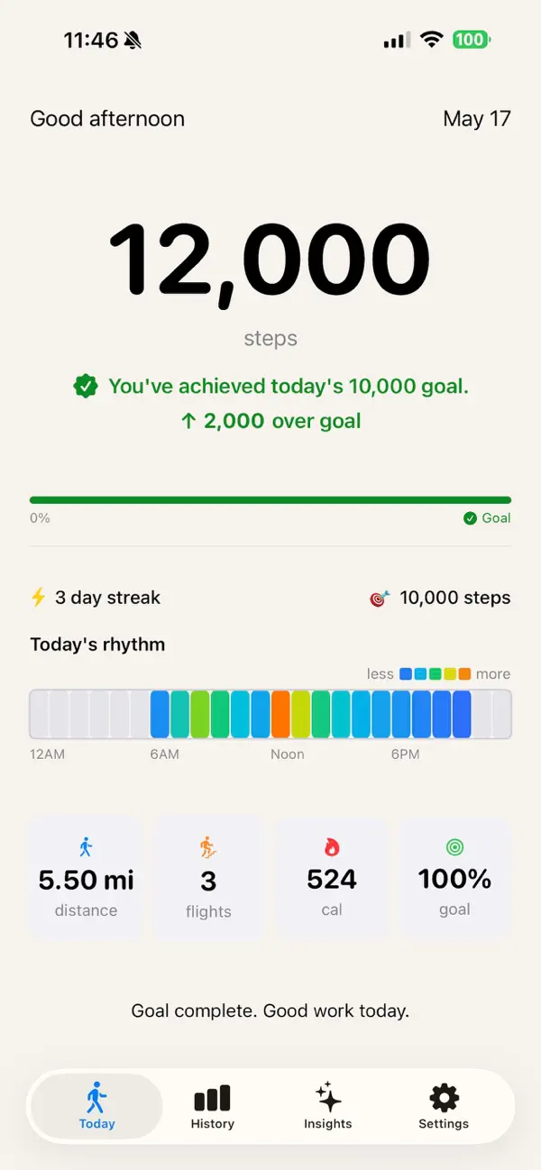 Screenshot #3 pour Cadence - Step Tracker