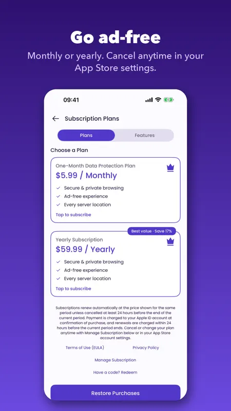 GetVPN: Fast & Private VPN screenshot 6 of 6