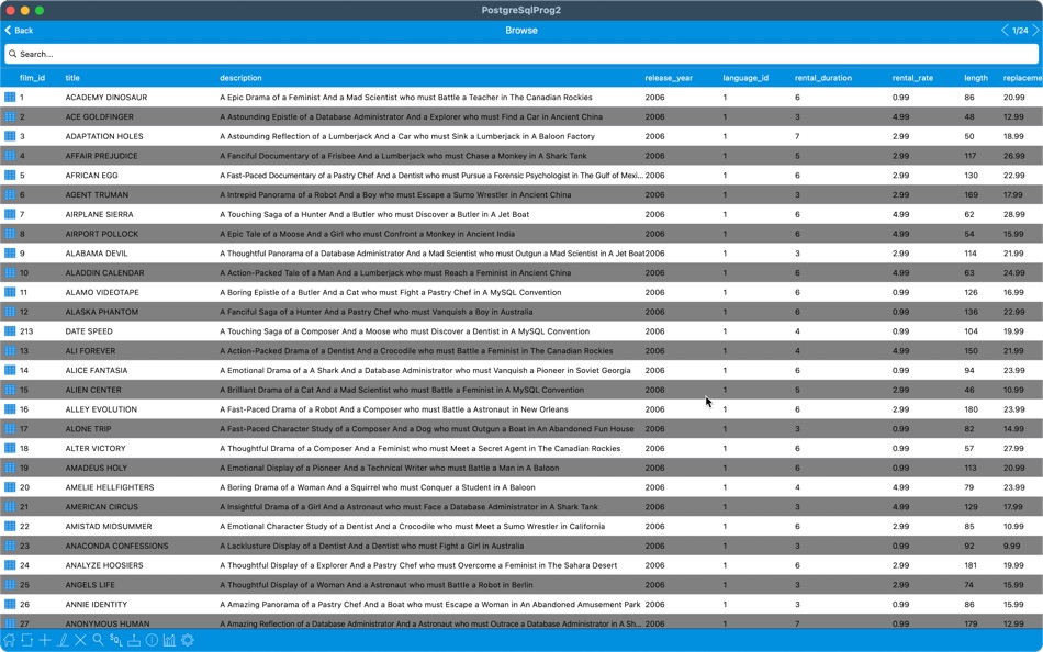 #5. PostgreSqlProg3 - PostgreSql (macOS) De: Balasubramanian Ramanathan