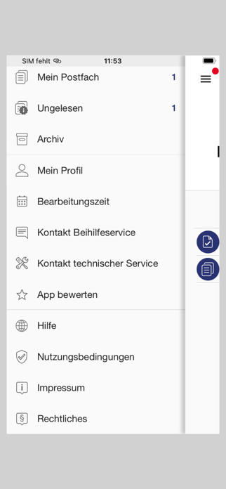 Berliner Beihilfe App Screenshot 7 of 9