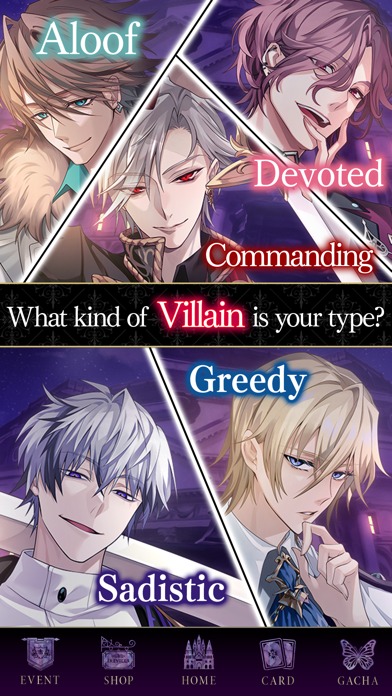 Ikemen Villains Otome Game Screenshot