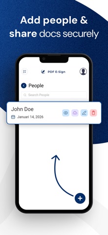 PDFEsign.com PDF E-Sign iPhone screenshot