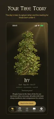 Celtic Tree Calendar screenshot 1