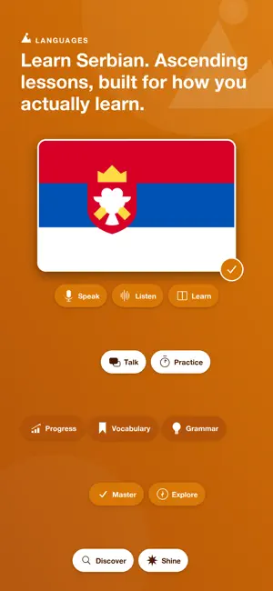 Learn Serbian - LingoRise screenshot 1