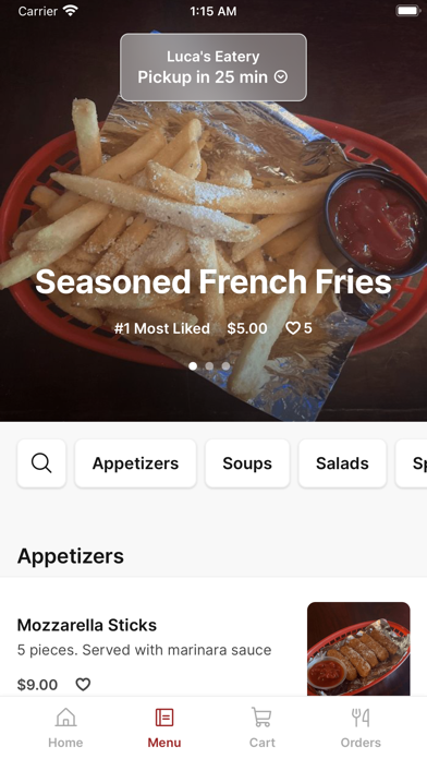 Luca's Eatery Screenshot