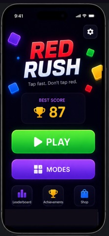 RED RUSH: Tap Fast screenshot 2