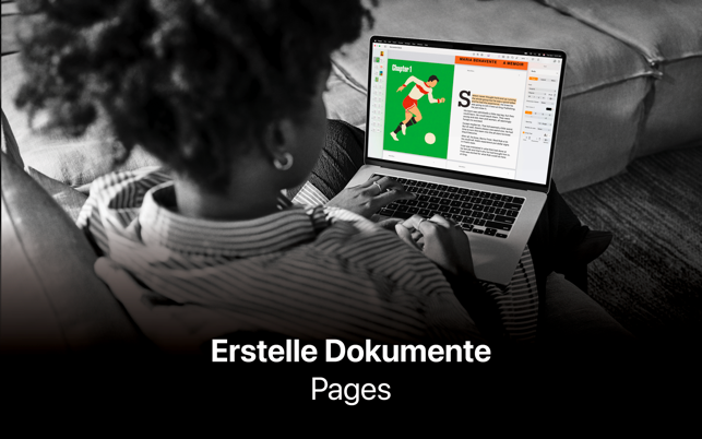 Pages: Erstelle Dokumente Screenshot
