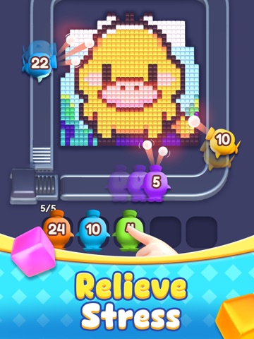 Color Puzzle Game: Pixel Blast iPad screenshot