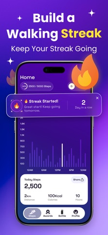 Step Counter: Pedometer . Screenshot 8 of 10