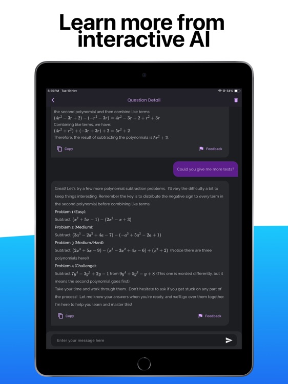 Tutor AI - homework solver