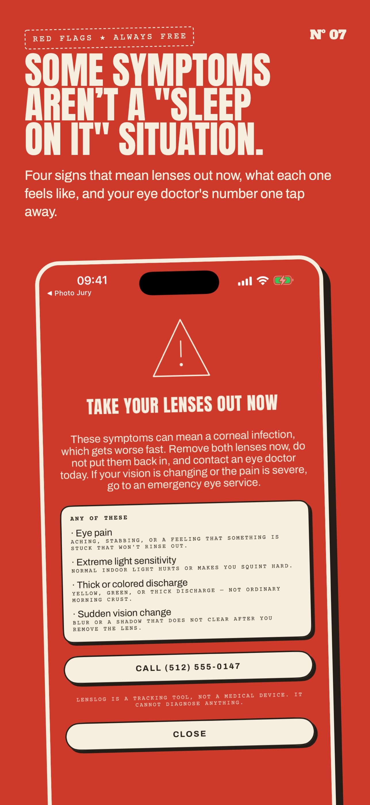 Screenshot 7 of Contact Lens Tracker : LENSLOG
