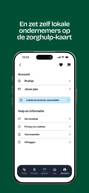 Zorghulp Lokaal iPhone screenshot 6