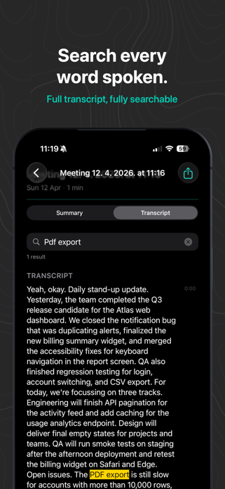 VoiceZero: AI Note Taker Screenshot 5 of 6
