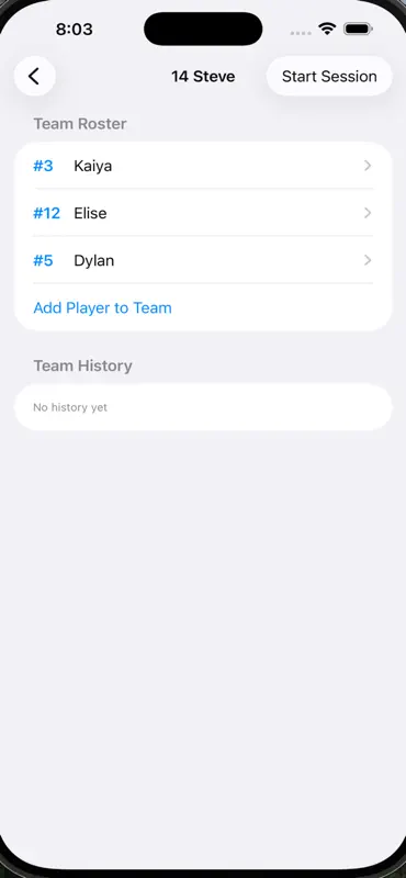 Easy Serve Receive Stats screenshot 2 of 5