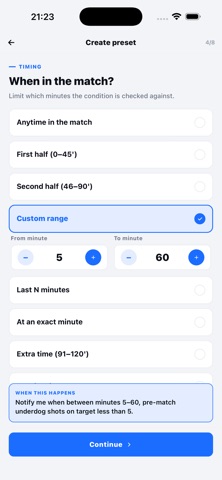 IFSCORES: Live Soccer Scores iPhone screenshot