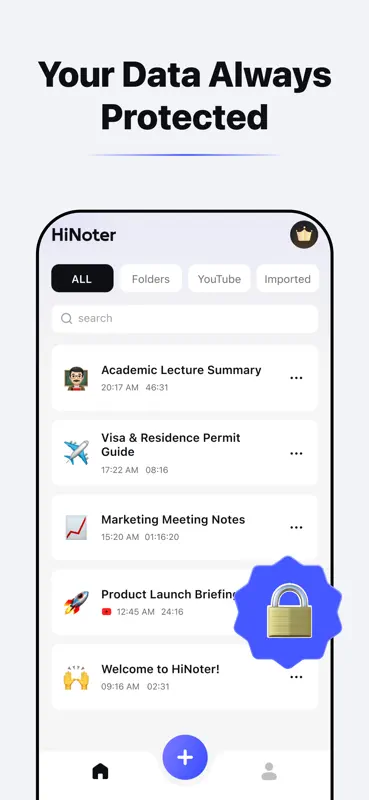 HiNoter - AI Note Taker screenshot 8 of 9
