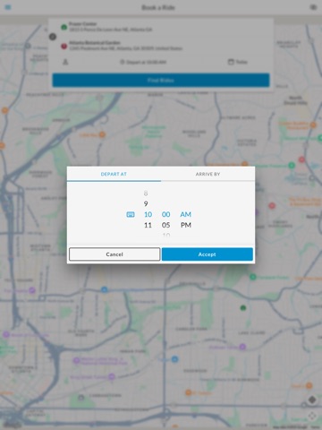 MARTA Mobility iPad screenshot