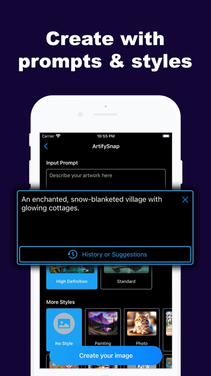 ArtifySnaps - AI Art Generator
