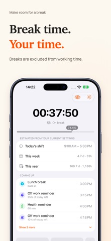 DoneAt: Work Shift Countdown Screenshot 8 of 8