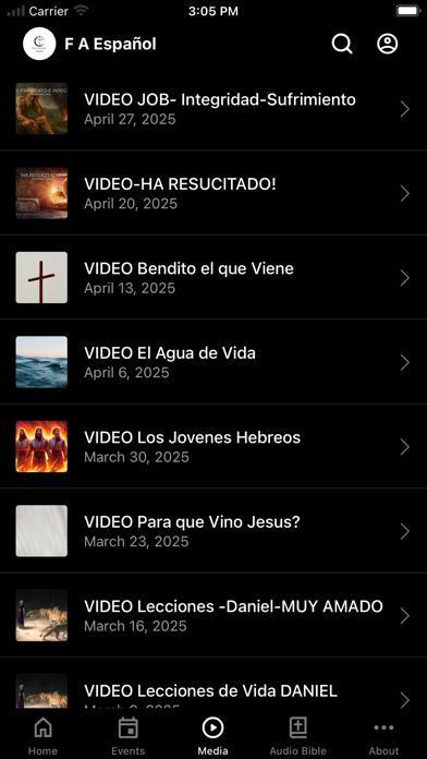 F A Español iPhone screenshot 3 - Education app