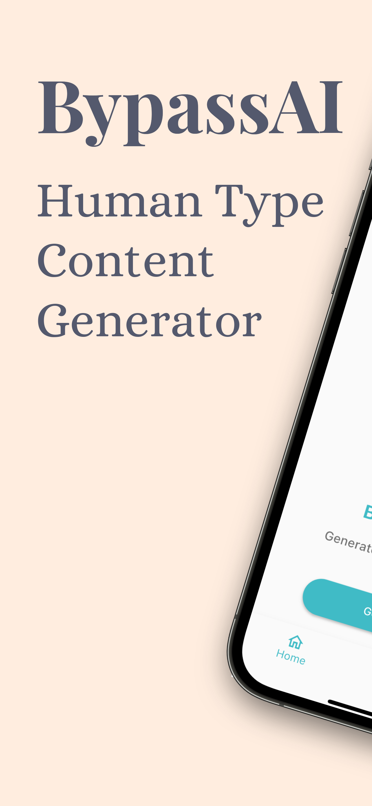 BypassAI: Human Text Generator