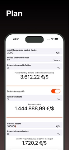 Wealth Planner: Finance & More Screenshot 7 of 7