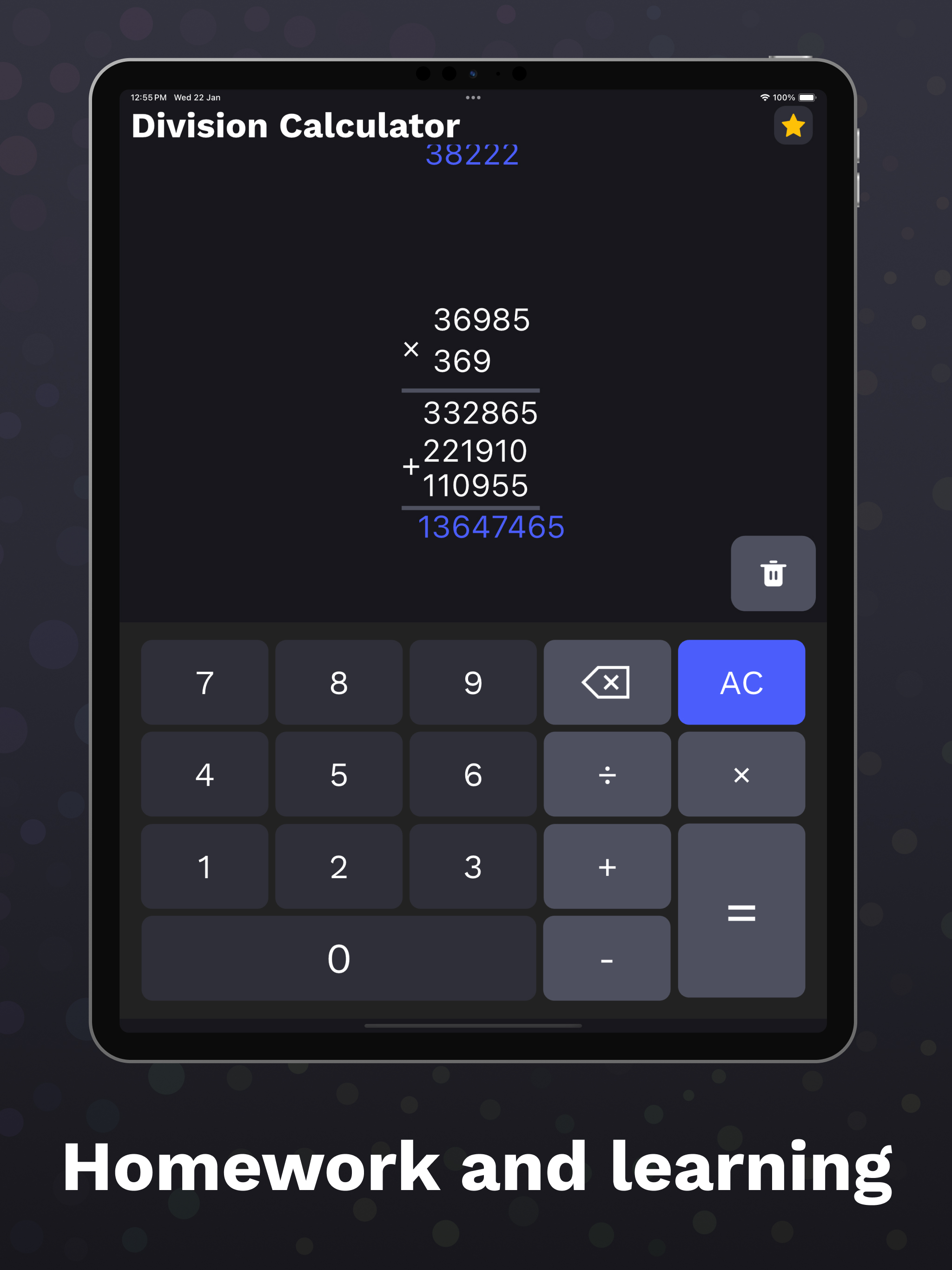 Division calculator pro