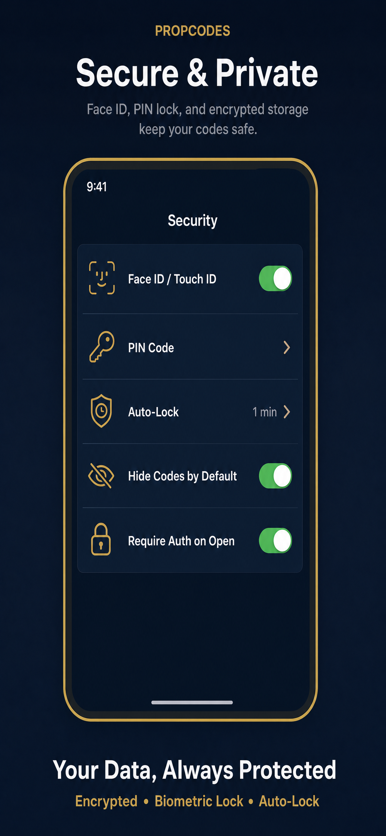 PropCodes screenshot 6