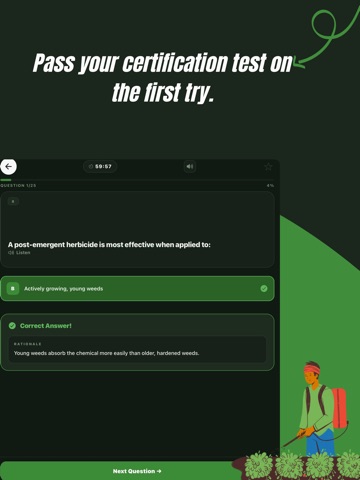 Pesticide Applicator Coach iPad screenshot