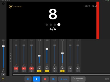 CueConductor iPad screenshot