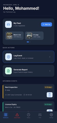 CTL - Car Technical Log Screenshot 1 of 8