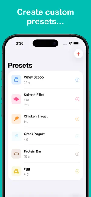 ProteinTracker - LifeTracker screenshot 3
