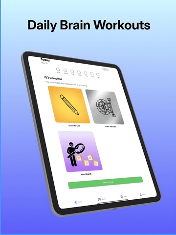 Sharpr - Brain Training Games iPad screenshot