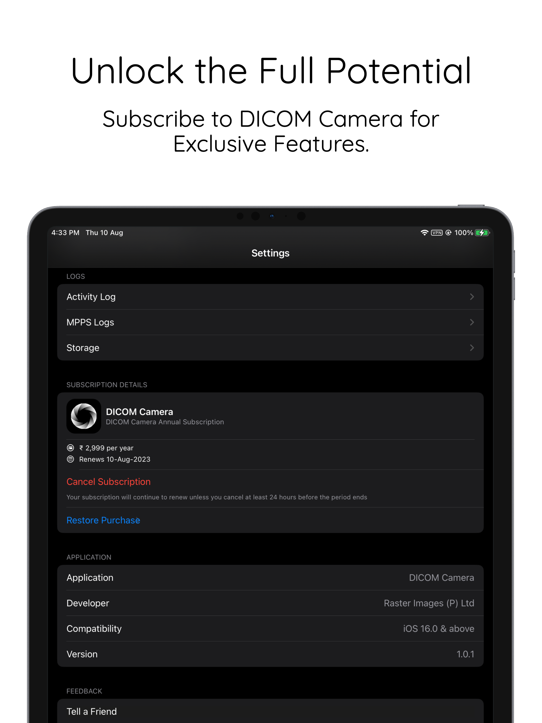 DICOM Camera