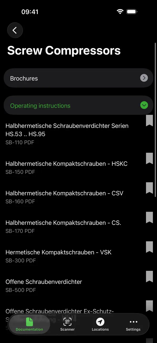 Screenshot #2 pour BITZER SPOT APP