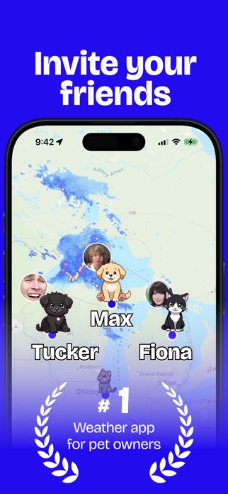 WeatherPets: Weather & Widgets Screenshot 10 of 10