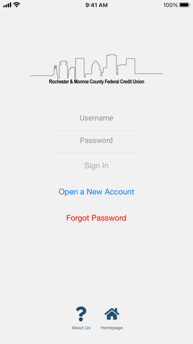 Rochester & Monroe County FCU Screenshot