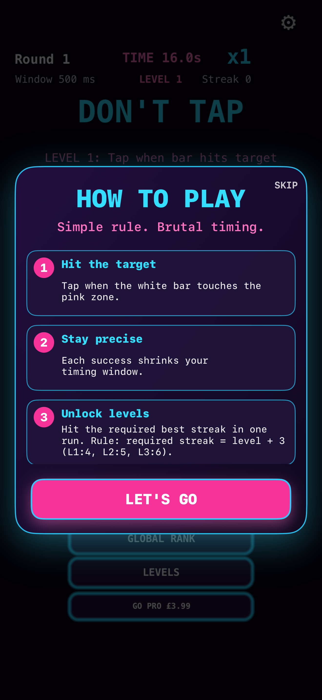 Don't Tap screenshot 3