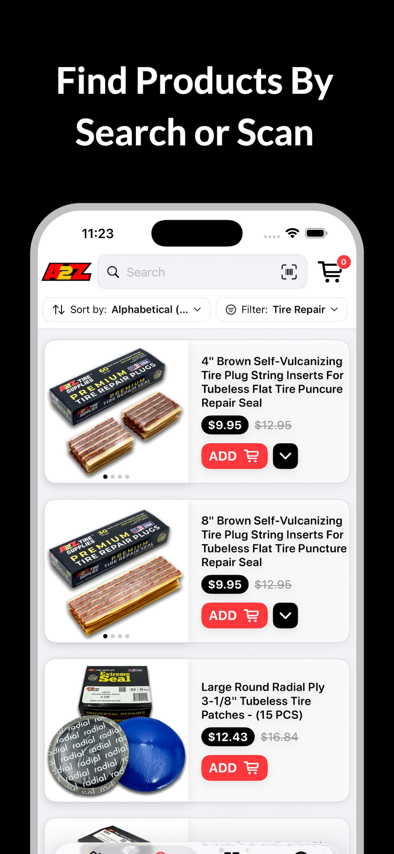 A2Z Tire Supplies screenshot 3
