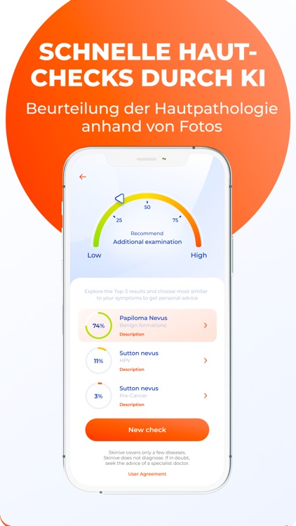 AI Skin scanner: health check
