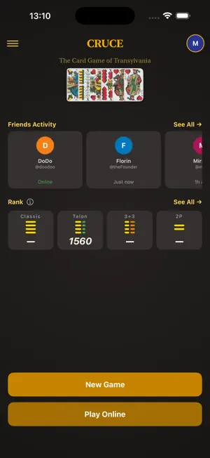 Cruce - Card Game screenshot 1